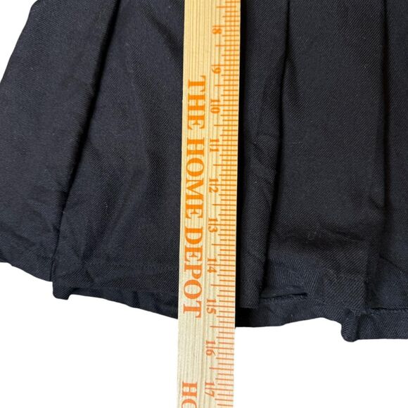 Royal Bones Pleated Mall Goth Mini Skirt Size Small - Picture 4 of 5